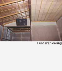 Fushin'an ceiling