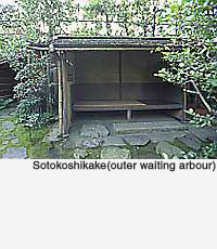 Outer waiting arbour