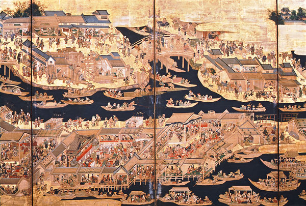 江戸名所図屏風