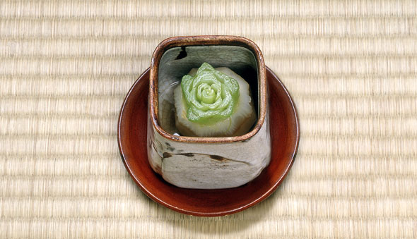 表千家不審菴：蕪の風呂吹き